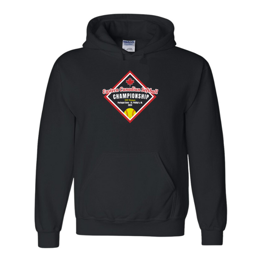 Eastern Canadian Fastpitch Championship Hoodie Black