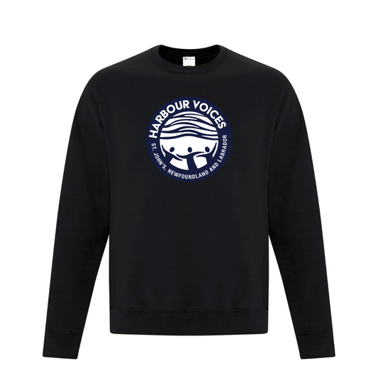 HarbourVOICES! Crewneck (Black)