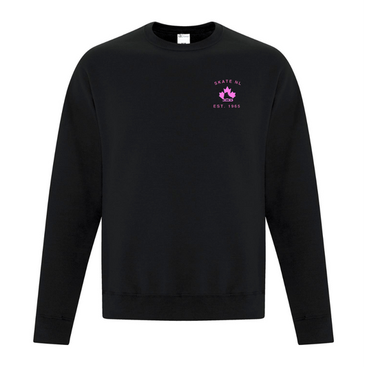 Skate NL EST. 1965 Sweatshirt - Black/Pink