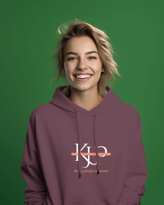 Karla Pilgrim Hoodie with Initials Logo