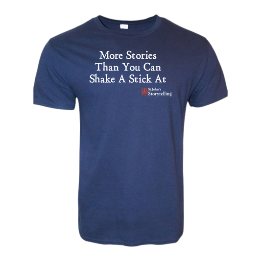 More Stories Than T-Shirt - Navy