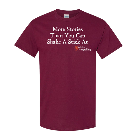 More Stories Than T-Shirt - Maroon