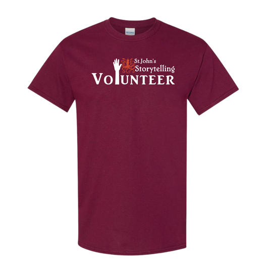 Volunteer T-Shirt - Maroon