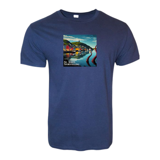 St. John's Harbour T-Shirt - Navy