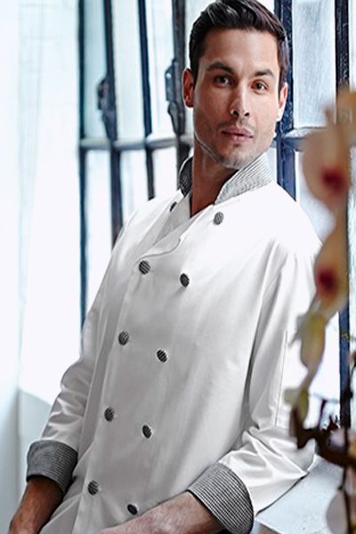MOBB CHEF COAT R W/BLACK TRIM