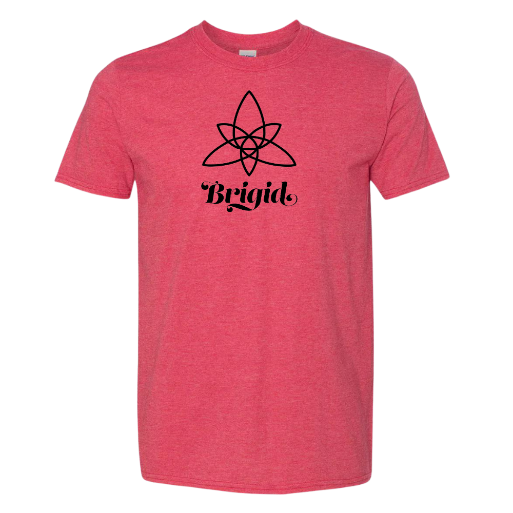 Brigid (Heather Red T-shirt)