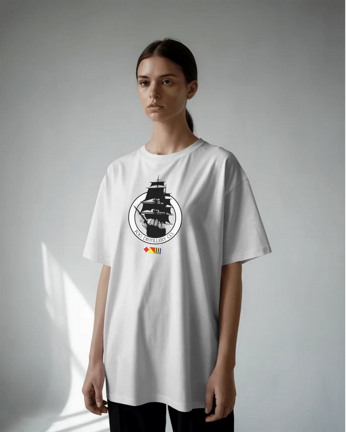 Fog Distillery  -  Fog Ship Logo T-Shirt