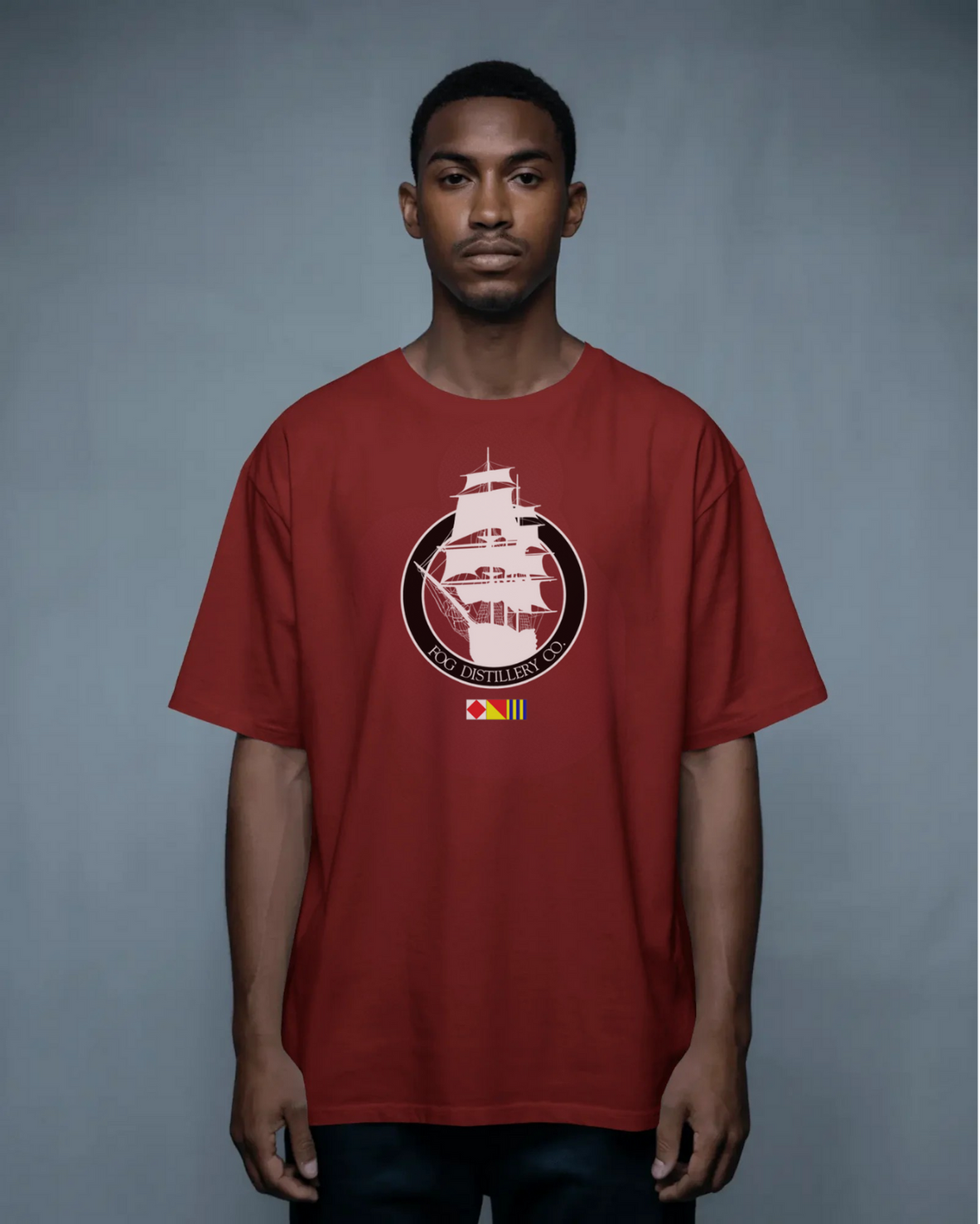 Fog Distillery  -  Fog Ship Logo T-Shirt