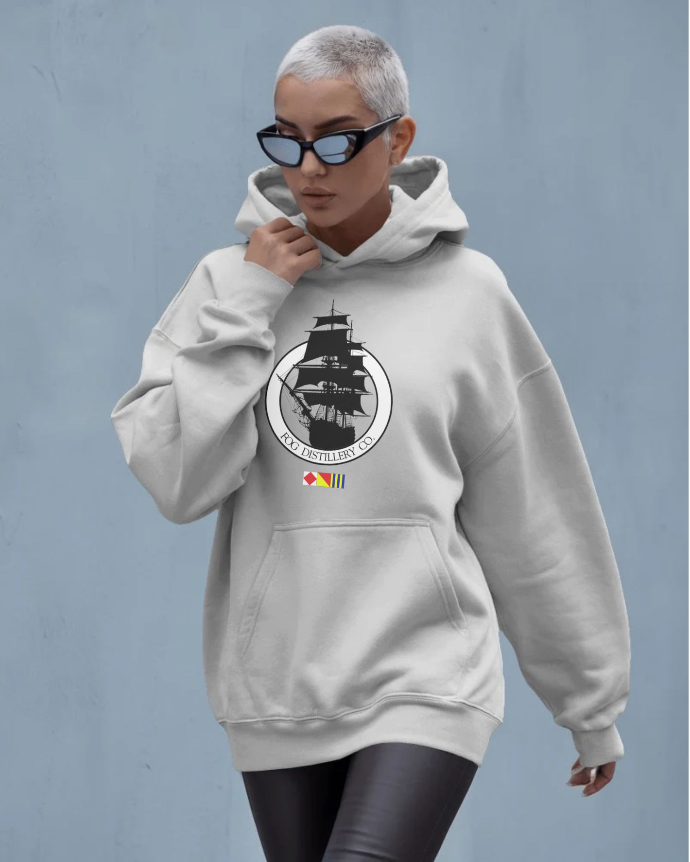 Fog Distillery -  Fog Ship Logo Hoodie