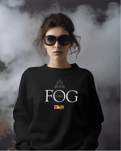 Fog Distillery -  Fog Lighthouse Logo Crew Neck