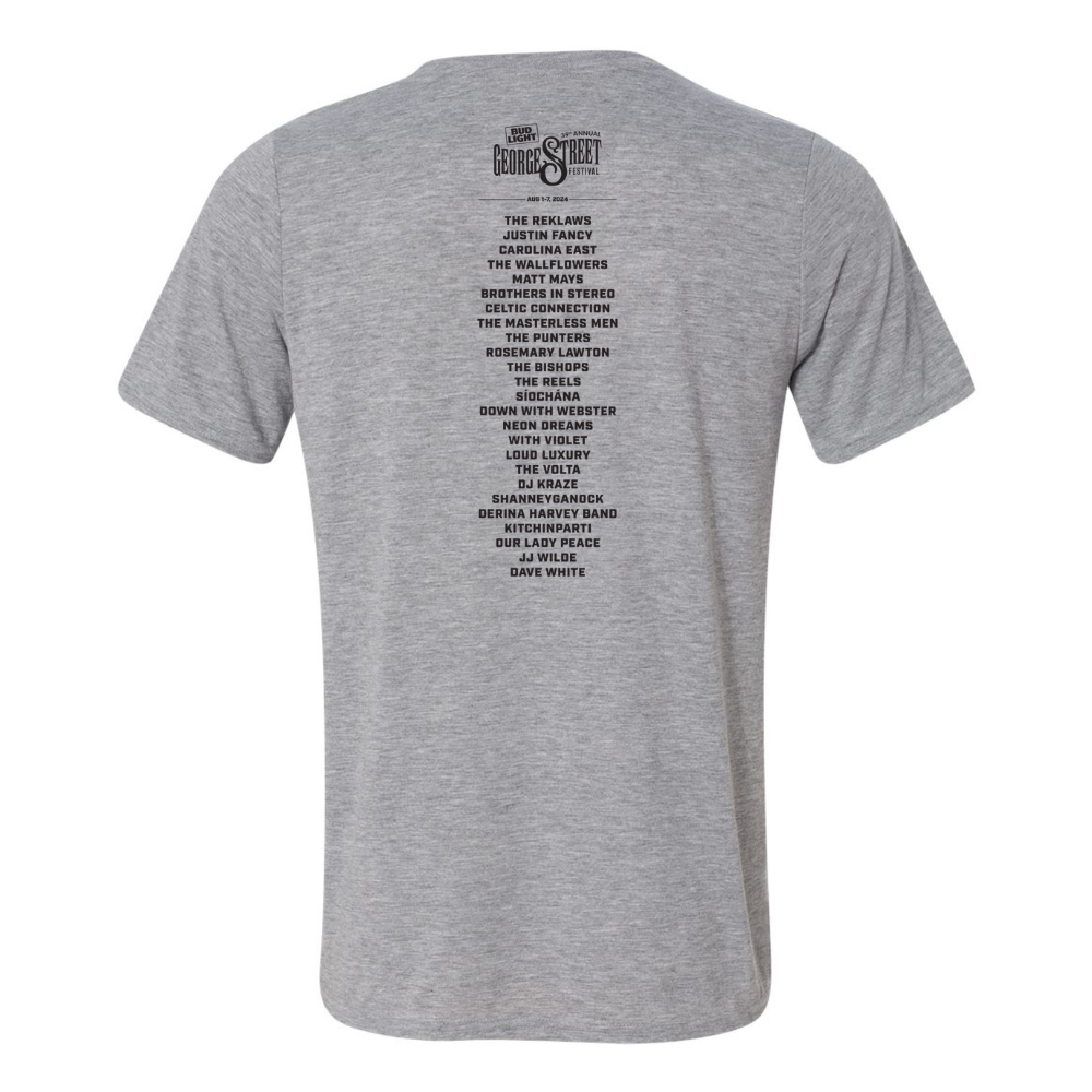 George Street Festival Grey T-Shirt