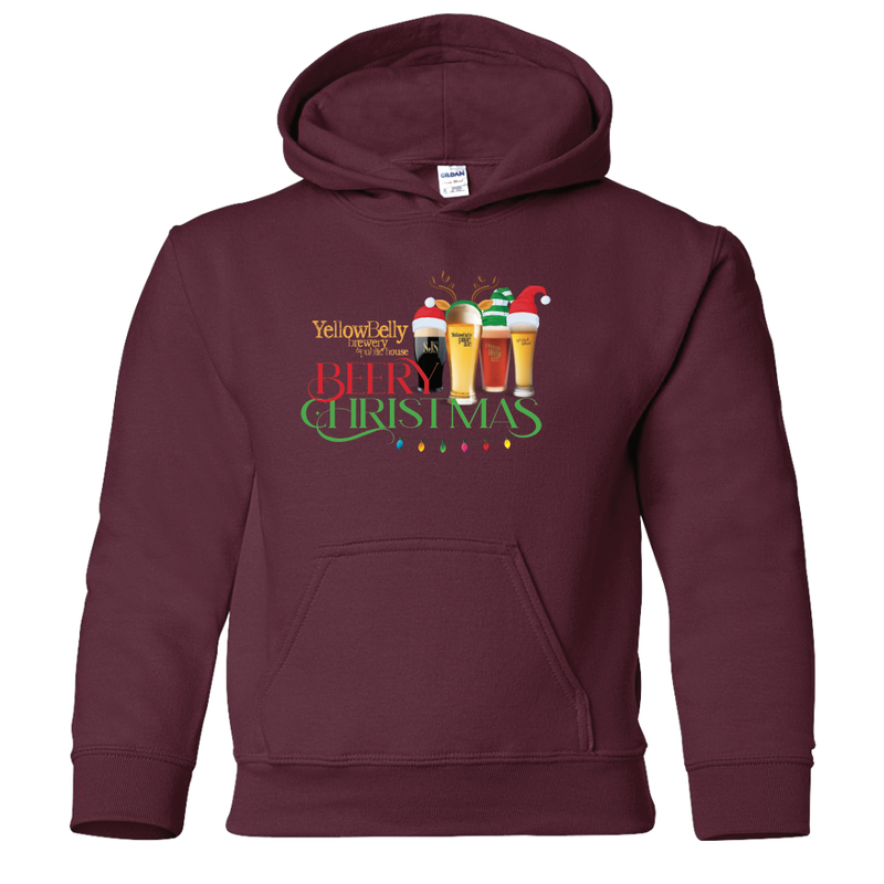 YellowBelly Brewery & Public House Beery Christmas Hoodie Atlantic