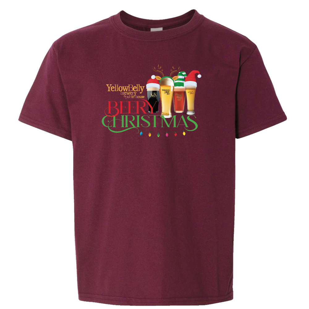YellowBelly Brewery & Public House -  Beery Christmas T-Shirt