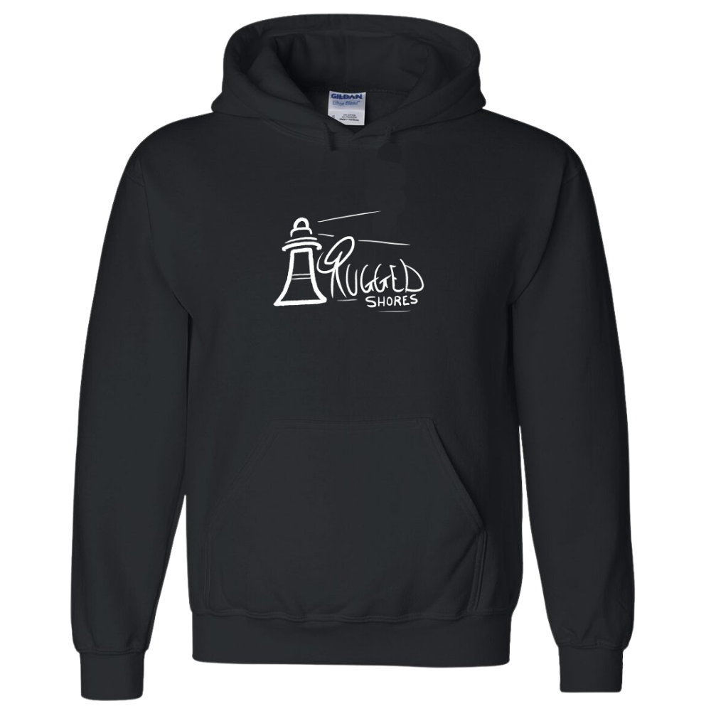 Rugged Shores (Hoodie Large Logo)