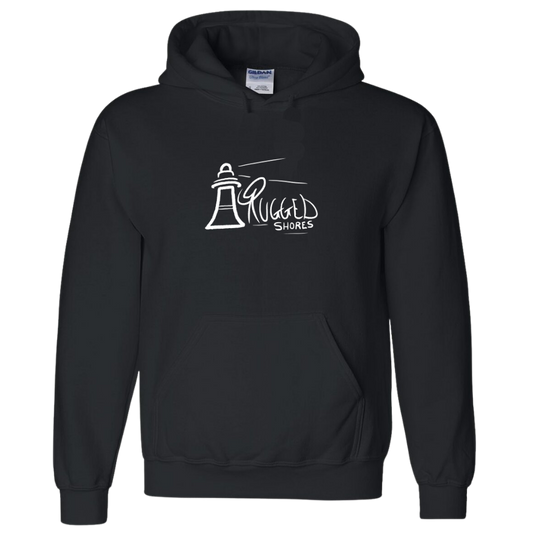 Rugged Shores (Hoodie Large Logo)