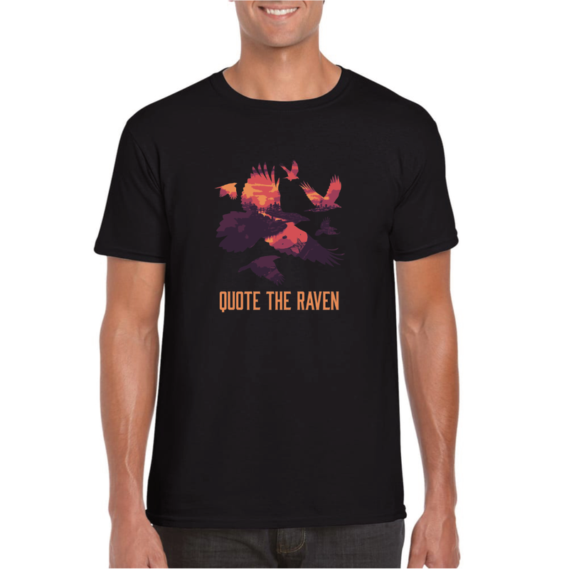 Quote The Raven -  Can't Hold The Light (T-shirt)