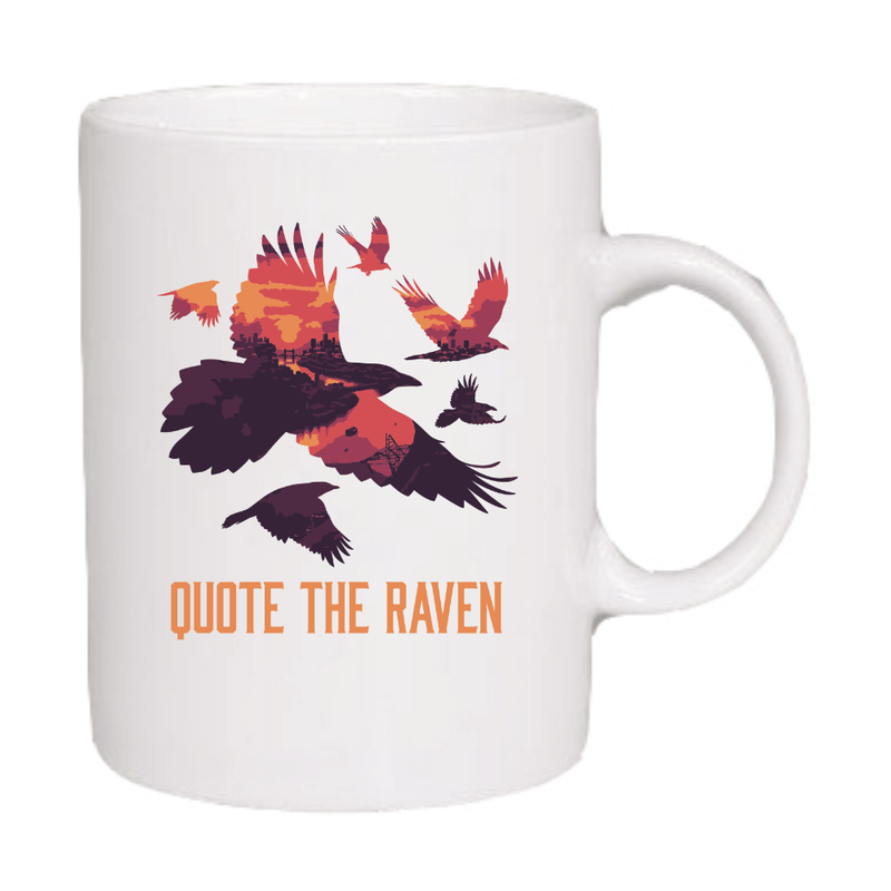 Quote The Raven -  Can't Hold the Light (Mug)
