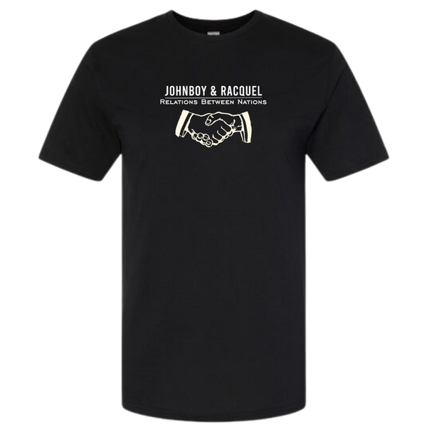 Johnboy & Racquel (T-shirt Large Logo)