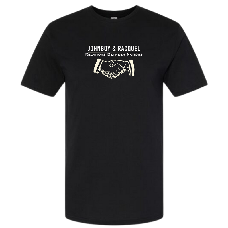 Johnboy & Racquel (T-shirt Large Logo)