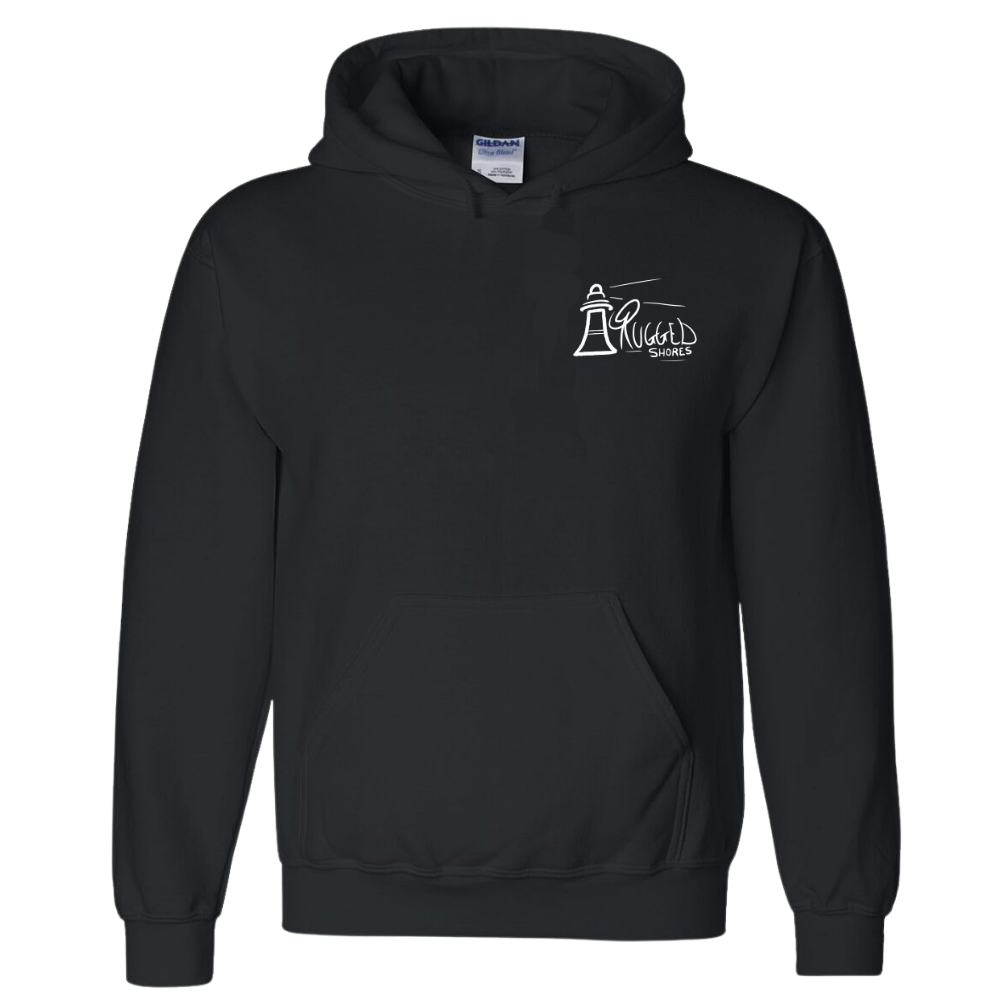Rugged Shores (Hoodie Small Logo)