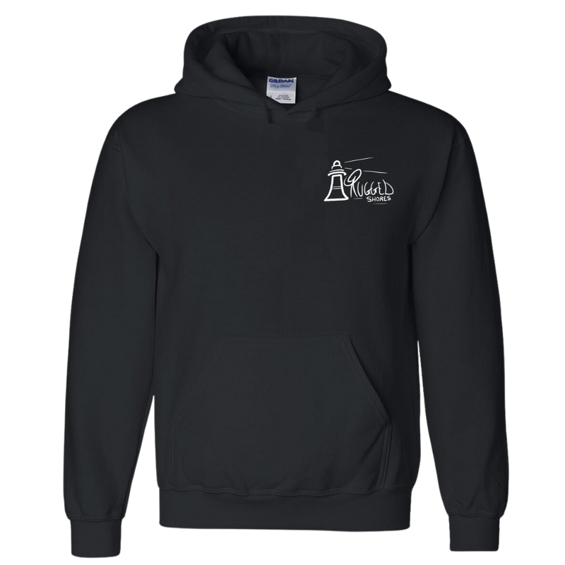 Rugged Shores (Hoodie Small Logo)