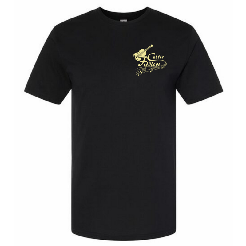 Celtic Fiddlers (T-shirt Small Logo)