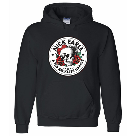 Nick Earle- Hoodie (Large Logo Skull)