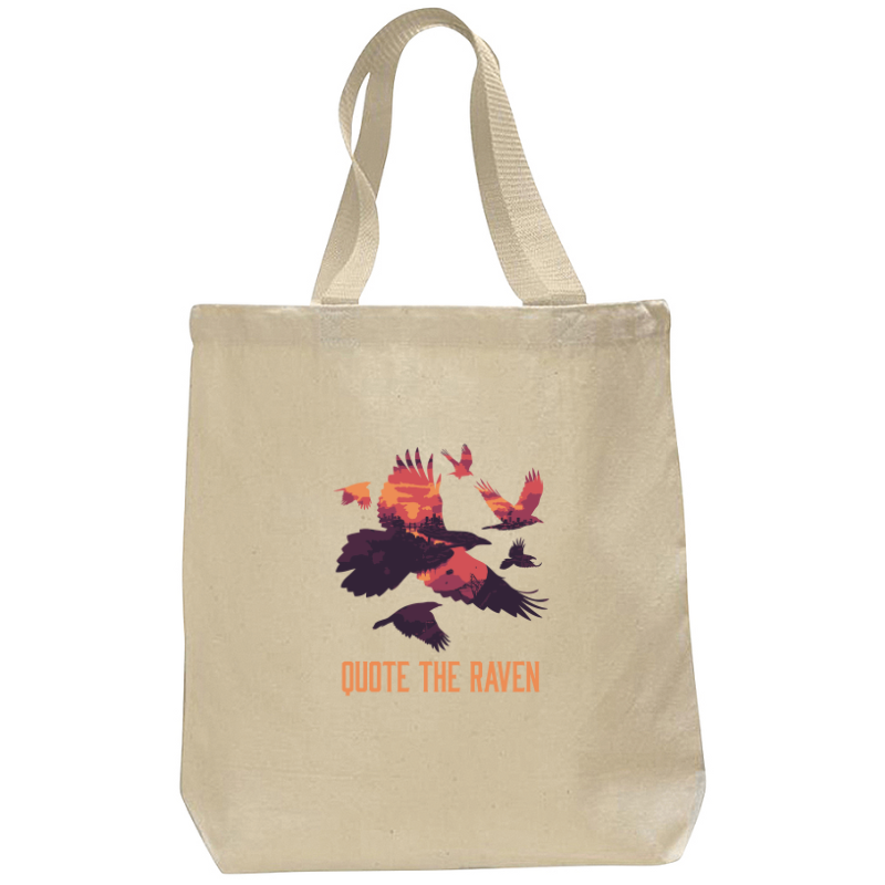 Quote The Raven - (Tote Bag # 2)